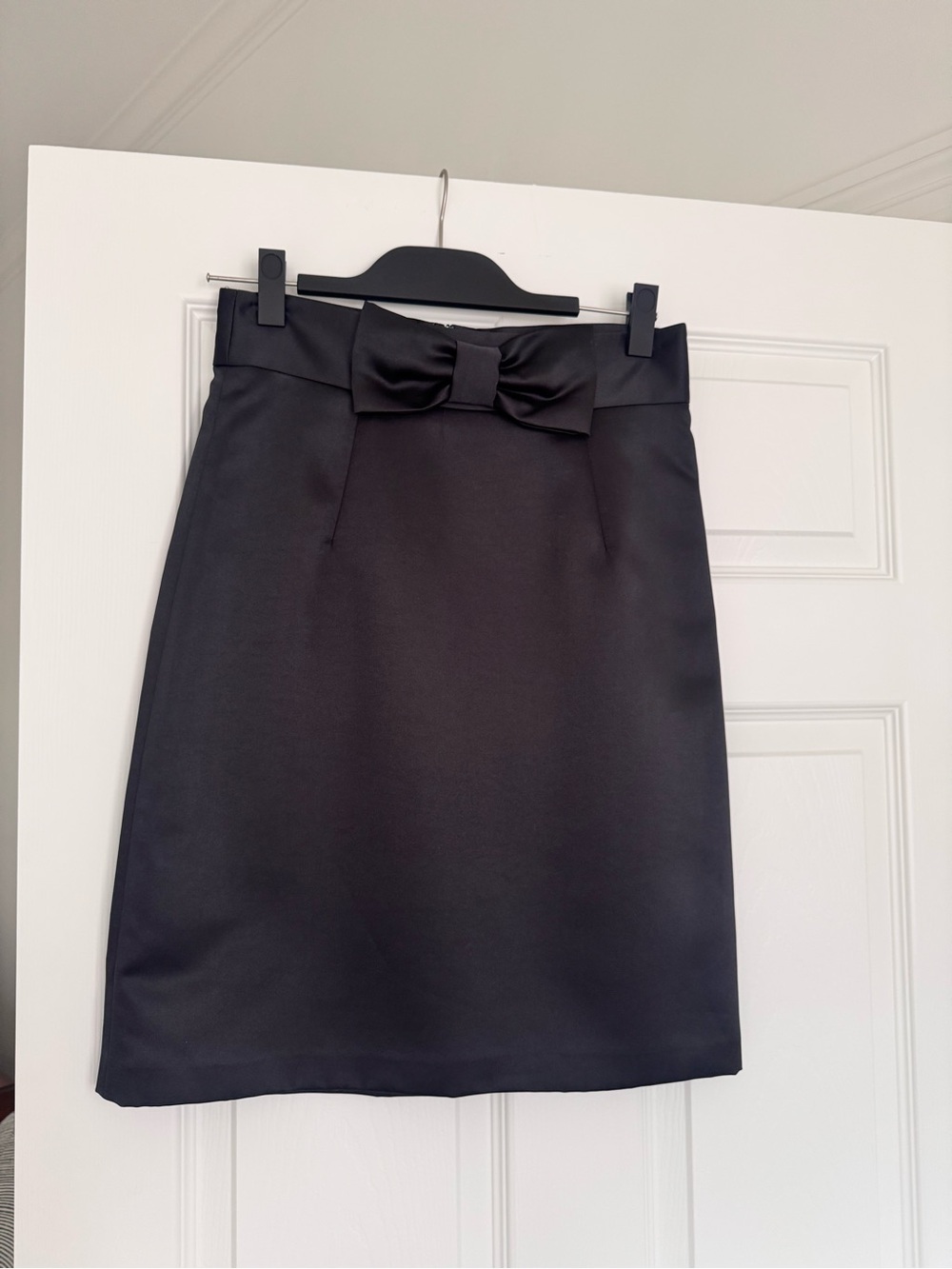 Milly Bow Waist Satin Pencil Skirt - NWT - Picture 4 of 6